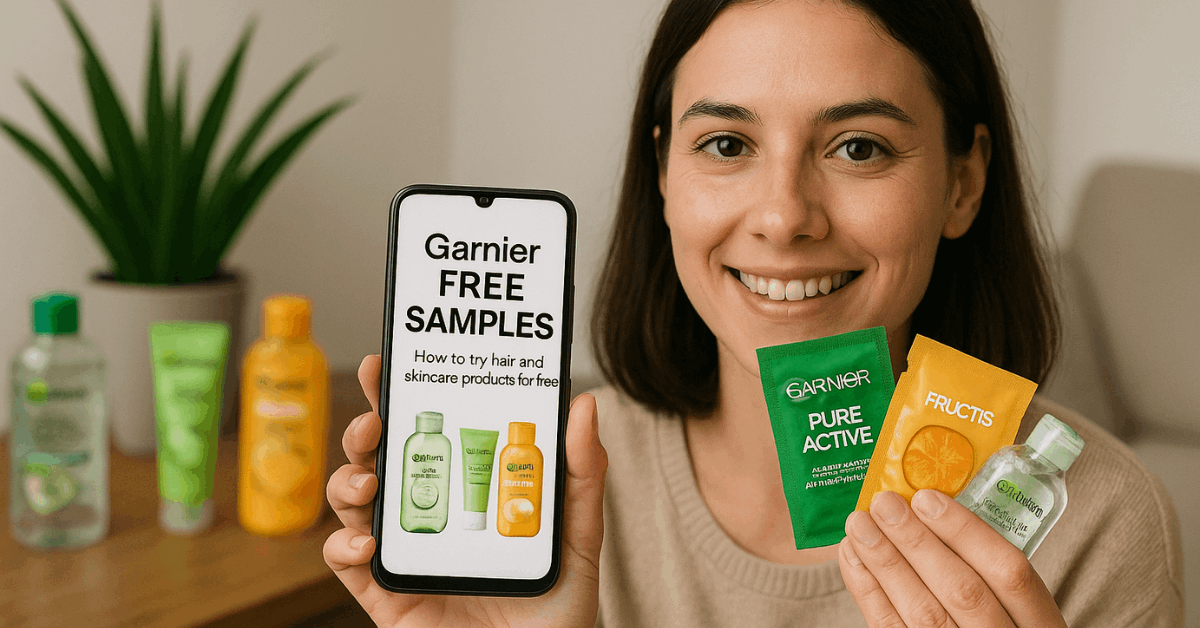 Garnier Free Samples - How to Try Hair and Skincare Products for Free