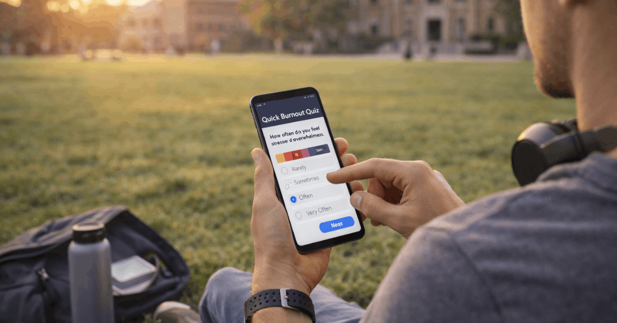 Burnout Test – AI-Based Self-Assessment